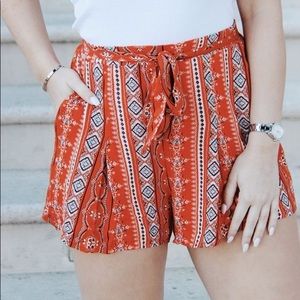Tribal Flowy Shorts